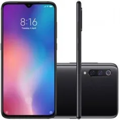 Smartphone Xiaomi Mi 9 128GB 6GB RAM Versão Global Desbloqueado Preto - R$3.609