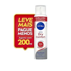 [REC/SUPER R$ 6.6]NIVEA Desodorante Antitranspirante Aerossol Dry Comfort 200ml 