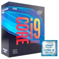 Processador Intel Core i9-9900KF Coffee Lake Refresh, Geração, Cache 16MB, 3.6GHz (5.0GHz Max Turbo), LGA 1151, Sem Vídeo - BX80684I99900KF