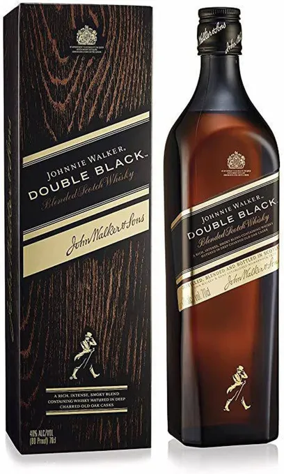 Foto do produto Johnnie Walker Whisky Double Black 1 Litro