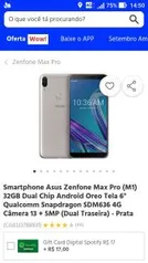 Smartphone Asus Zenfone Max Pro (M1)
.