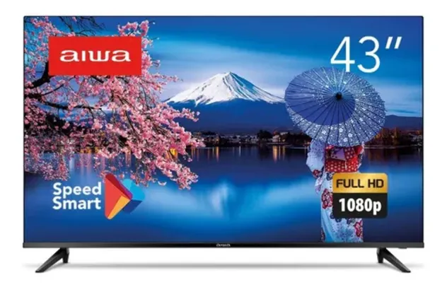 Smart Tv Aiwa 43 Full Hd Speed OS Hdr10 Dolby Áudio 