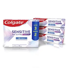 Creme Dental Colgate Sensitive Pro-Alívio Imediato 90g Leve 3 Pague 2