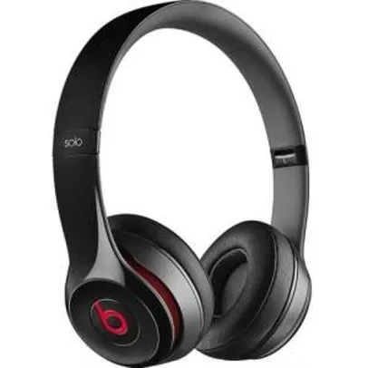 [Americanas] -Fone de Ouvido Beats Solo 2 Headphone Preto Remote Talk por R$ 828