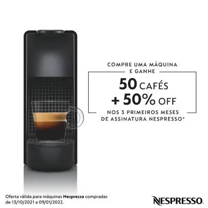 Nespresso Essenza Mini Preta, Cafeteira - 110v C30