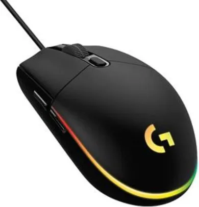 Mouse Gamer Logitech G203 RGB | R$ 119