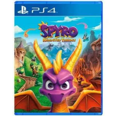 Jogo Spyro Reignited Trilogy - Ps4 - R$70