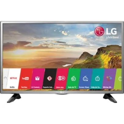 Smart TV LED 32'' LG 32LH570B HD com Conversor Digital 2 HDMI 1 USB Wi-Fi com Miracast e WiDi 60Hz por R$ 1170
