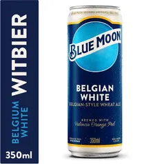 Cerveja Belgian White BLUE MOON Wheat Ale Lata 350ml