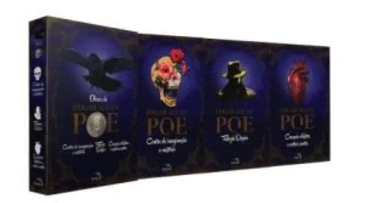 Saindo por R$ 42: (Frete grátis) Box - Obras De Edgar Allan Poe - R$42,42 | Pelando