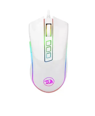 Mouse Gamer Redragon Cobra Chroma M711 RGB, 10000 DPI, 7 Botões Programáveis, White