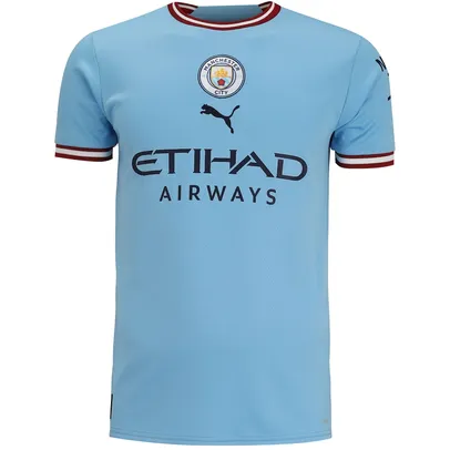 Camisa Manchester City I 22/23 Torcedor Puma - Masculina