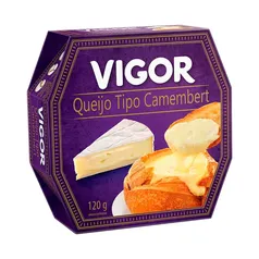 (REGIONAL) Queijo Camembert Vigor 120g