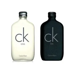 (AME R$237 ) Kit Calvin Klein 2 Perfumes Ck One 100ml E Ck Be 100ml