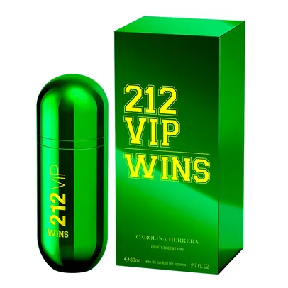 Perfume 212 VIP Wins Feminino Carolina Herrera Eau de Parfum 80ml