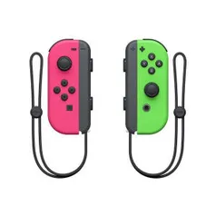 [R$450 AME + CC Americanas] Controle Nintendo Switch (original) Joy-Con Rosa e verde | R$489