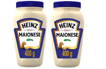 2 Maionese Heinz 400g