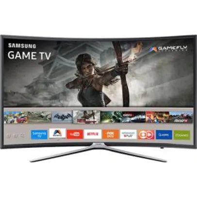 Smart TV LED Tela Curva 40" Samsung 40K6500 Full HD 3 HDMI 2 USB por R$ 1587