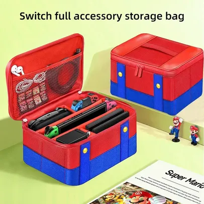 [TAXA INCLUSA] Switch Game Storage Box Alta Qualidade Impermeável Dustproof