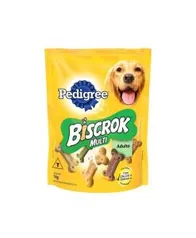 6uni. Biscoito Pedigree Biscrok Para Cães Adultos Multi 1 kg - R$13 cada