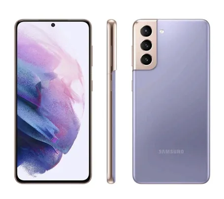 [C. OURO] Smartphone Samsung Galaxy S21 128GB/8GB Violeta 5G | R$3.014