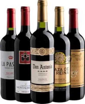 [Primeira compra] Kit de vinhos Espanha #Sempre da Evino - R$126