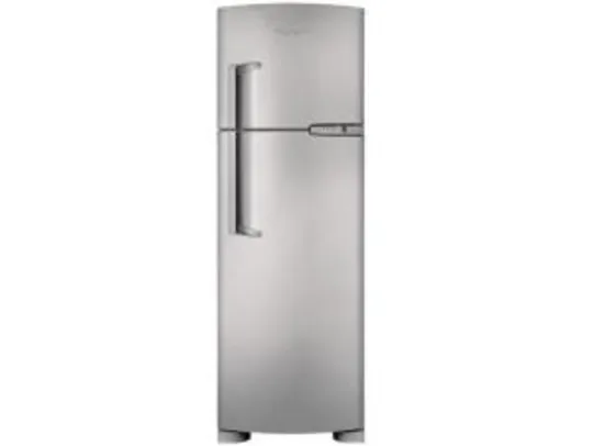 Geladeira/Refrigerador Brastemp Frost Free Inox - Duplex 378L Clean BRM42EKANA