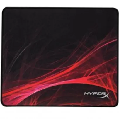 Mousepad Gamer HyperX Fury S Speed, Médio, Black/Red, HX-MPFS-S-M