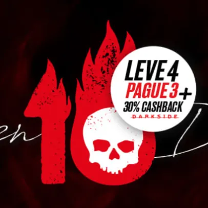 Livros DarkSide Books - Leve 4, Pague 3 + 30% Cashback 