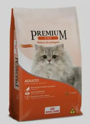 Ração Royal Canin Premium Cat Beleza da Pelagem para Gatos Adultos | R$ 110