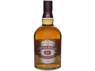 [Cliente Ouro] Whisky Escocês Chivas Regal 12 anos 1l | R$92