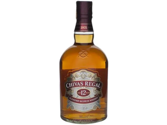 [Cliente Ouro] Whisky Escocês Chivas Regal 12 anos 1l | R$92