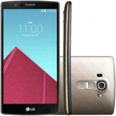 [Ponto Frio] Smartphone LG G4 Dual H818P Desbloqueado por R$ 1200