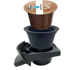 Adaptador Capsulas 3 Corações Para Cafeteira Dolcegusto Preto