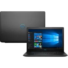 Notebook Dell Gaming G3 3579-A30P Intel Core 8ª i7 16GB (GeForce GTX 1050TI com 4GB) 1TB Tela 15,6" Full HD Windows 10 - Preto - R$4778