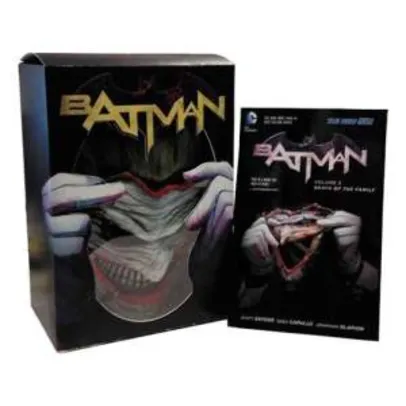 Livro - Batman: Death of The Family (Book + Joker Mask Set) por R$ 56