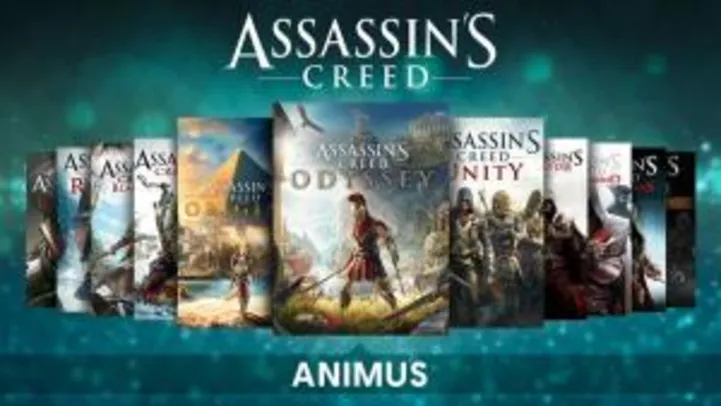 Pack Animus - Todos os jogos Assassin`s Creed