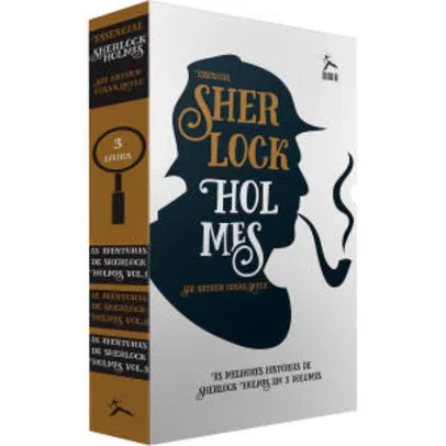 Box Sherlock Holmes: As Aventuras de Sherlock Holmes (3 Volumes) | R$15