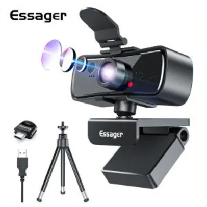 Webcam Essager c3 1080p | R$114