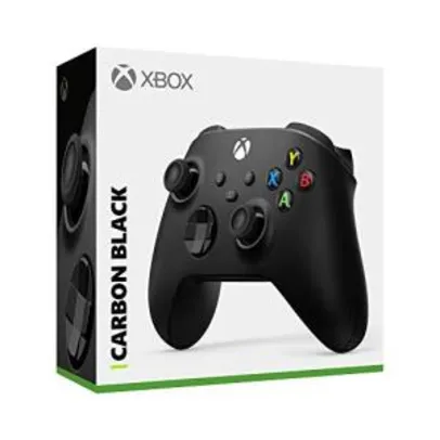 [Prime] Controle Sem Fio Xbox - Carbon Black | R$439