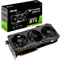 Placa De Vídeo Asus Geforce RTX 3070, Tuf Gaming Oc V2 LHR, 8GB