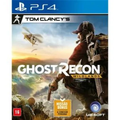Jogo Midia Física Tom Clancy's: Ghost Recon Wildlands PS4 - R$87,91
