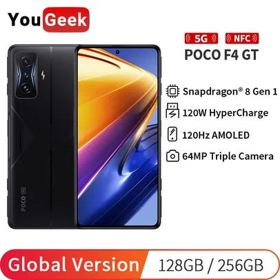 Smartphone POCO F4 GT 5G 8GB/128GB "Snapdragon 8 Gen 1"