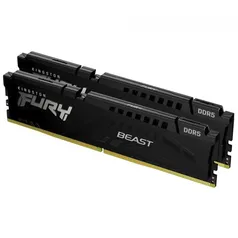 Memória DDR5 Kingston FURY Beast, 16GB (2x8GB), 5600MHz, Black