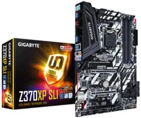 Saindo por R$ 822: Placa Mãe Atx Lga 1151 Intel Z370 Ddr4 Z370xp Sli Gigabyte | R$ 822 | Pelando