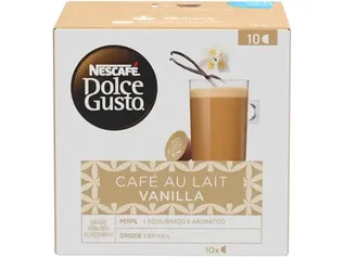 [4 caixas] Cápsula de Café Dolce Gusto Lungo Café au Lait 10 Cápsulas