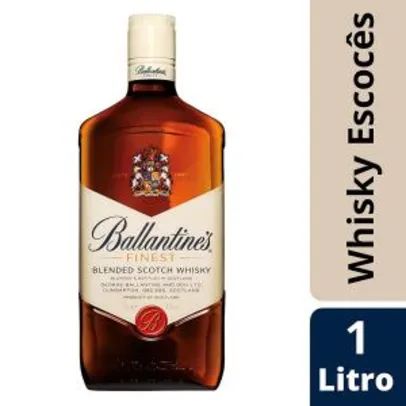 Saindo por R$ 64,99: Whisky Escocês Ballantine's Finest - 1L | R$65 | Pelando