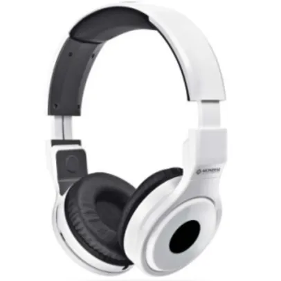 Fone de Ouvido Headphone Mondial Dobravél  Branco-HP-02 - R$40