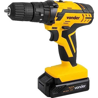 Vonder Parafusadeira E Furadeira 12V 3/8 Pfv012I Com Impacto Bivolt