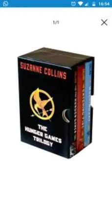 [APP Submarino] Livro - Boxed Set - The Hunger Games Trilogy (Inglês) - R$ 45